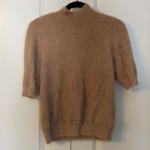 Light pink mock neck sweater